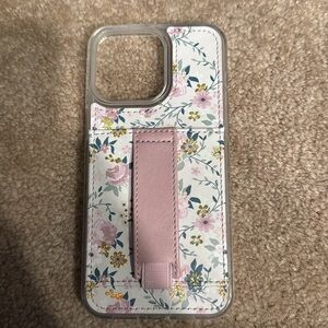 MVMT Caddy Cranford Pink Floral Phone Case 15 pro max